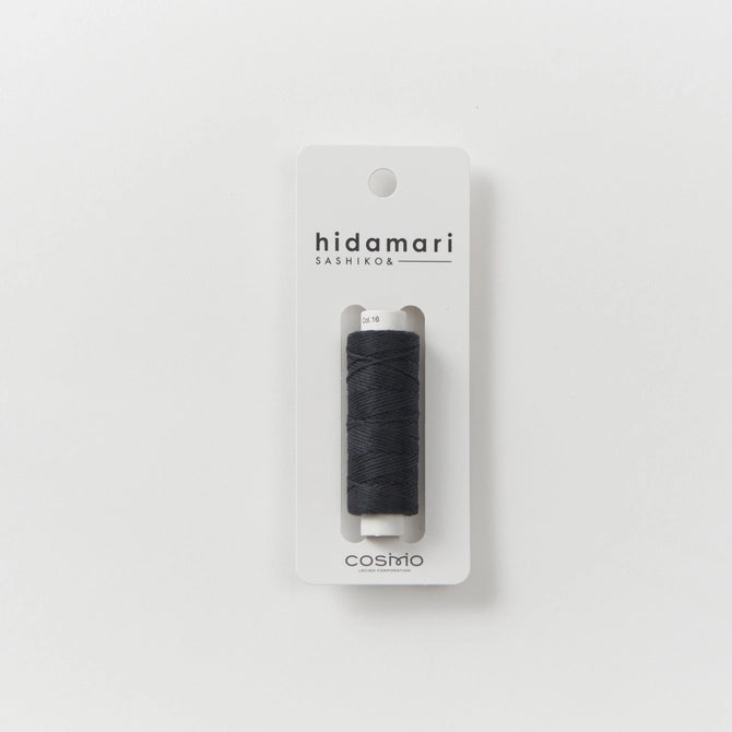 Cosmo Hidamari Sashiko Thread - Black
