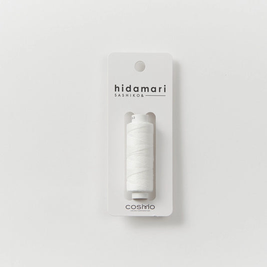 Cosmo Hidamari Sashiko Thread - White